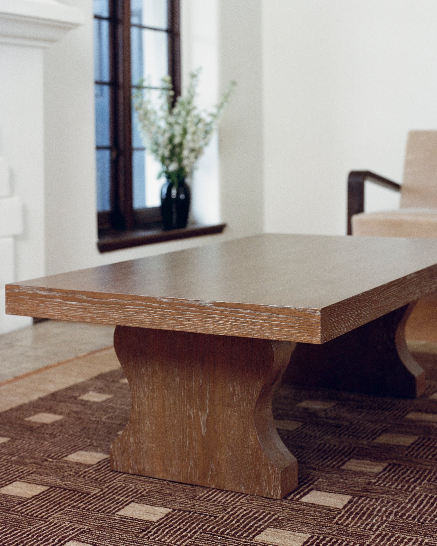 Cerused Oak Coffee Table