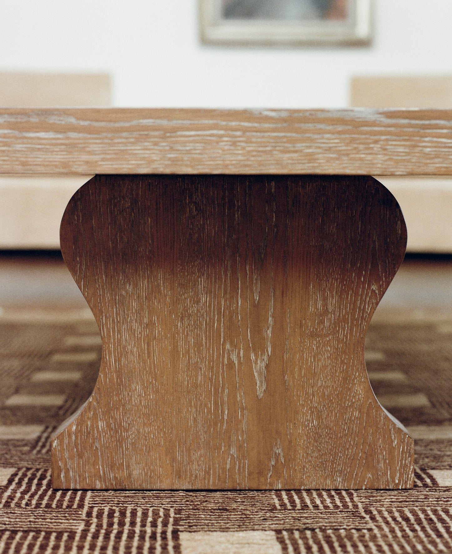 Cerused Oak Coffee Table