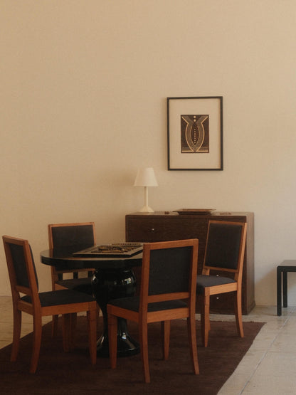 French Art Deco Dining Chairs