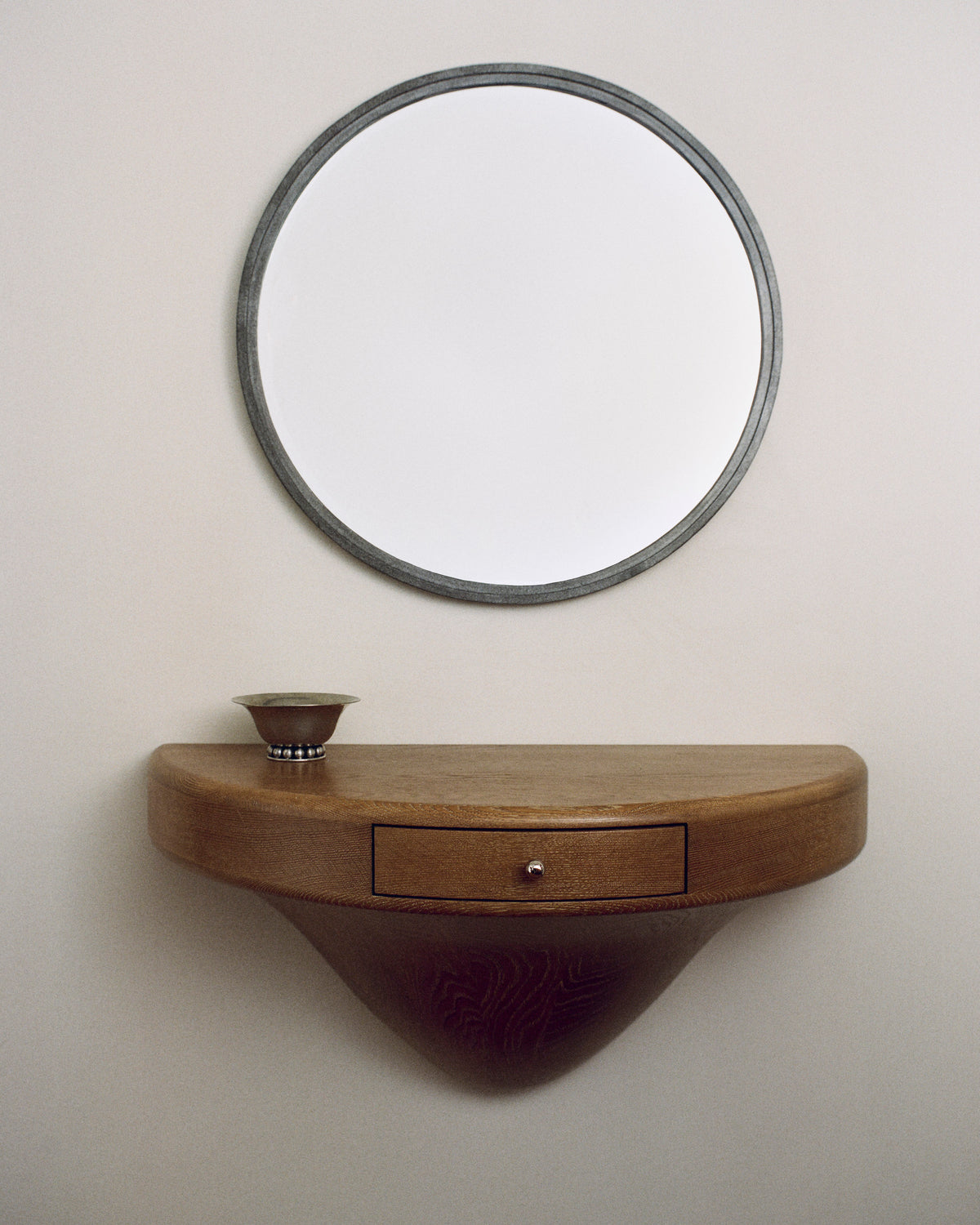 Cerused Oak Wall Console – Desmar