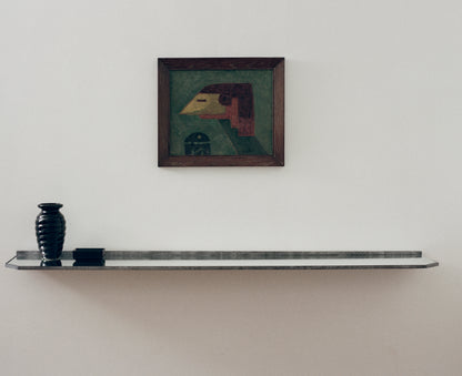 Mirrored Iron Console