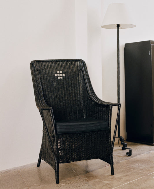 Arts & Crafts Wicker Armchair